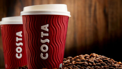 A photograph of Costa Coffee in Hinckley