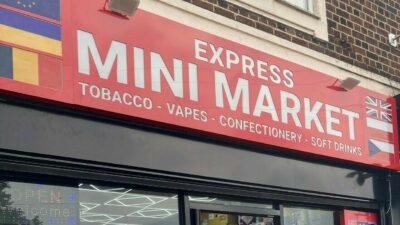 A photograph of Express Mini Market in Hinckley