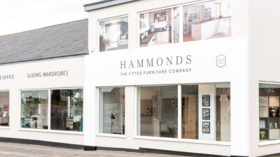 A photograph of Hammonds Furniture in Hinckley