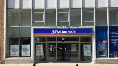 A photograph of Nationwide Building Society in Hinckley