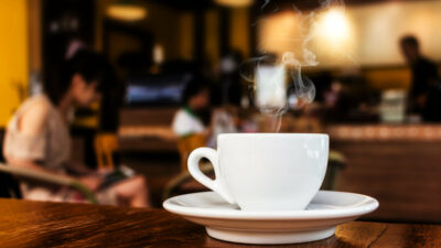 A photograph of Sovrano Caffe in Hinckley
