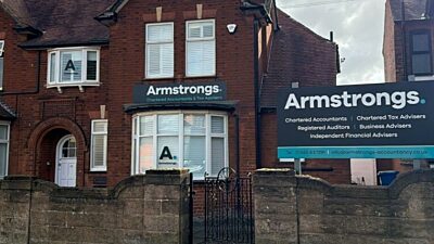 A photograph of Armstrongs Chartered Accountants in Hinckley