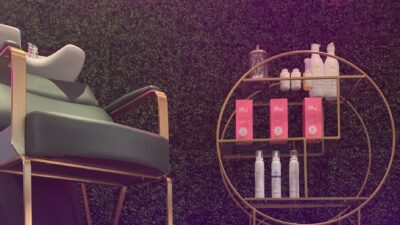A photograph of The Secret Hair Club in Hinckley