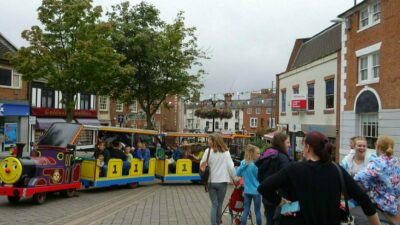 Hinckley BID's Summer of Fun - Robbie the Land Train promotional image