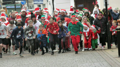 2022 Hinckley BID & HBBC's Festive Family Fun Run promotional image