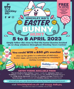 HNKB Easter Bunny Hunt Poster 2023 A4 FINAL