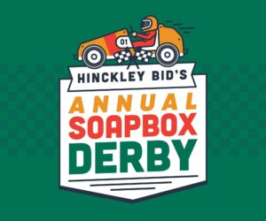 Hinckley's 14th Soapbox Derby, 2025 promotional graphic