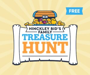 Hinckley BID's Halloween Treasure Trail promotional graphic