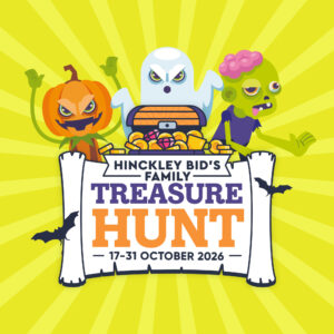 Hinckley BID's Halloween Family Treasure Hunt 2026 promotional graphic