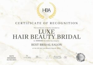 LUXE Hair.Beauty.Bridal is celebrating photograph
