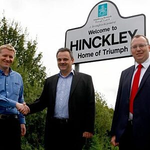 Hinckley Home of Triumph photograph