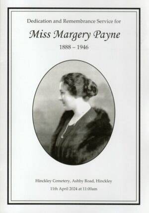 Local Philanthropist Margery Payne is Honoured photograph